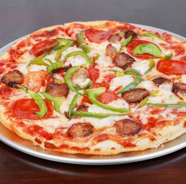 3 Topping Pizza.